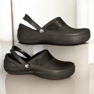 CROCS Women’s Black Mercy Work Clog Size 10